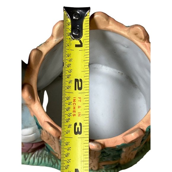 Vintage Easter Bunny Rabbit Figurine Planter - Picture 11 of 11